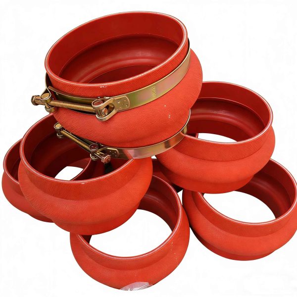 Clamp type rubber expansion joint