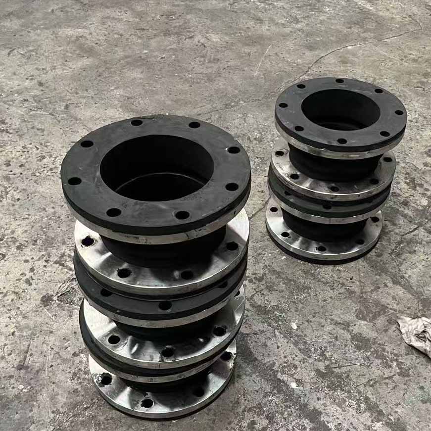Hand-built rubber expansion joint
